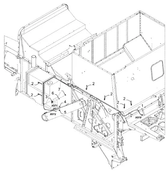 87377156 - Датчик вращения элев. TC5080, CS, CSX, CX6090